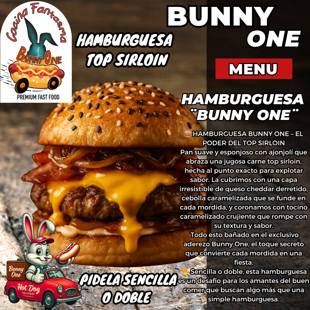 HAMBURGUESA BUNNY ONE