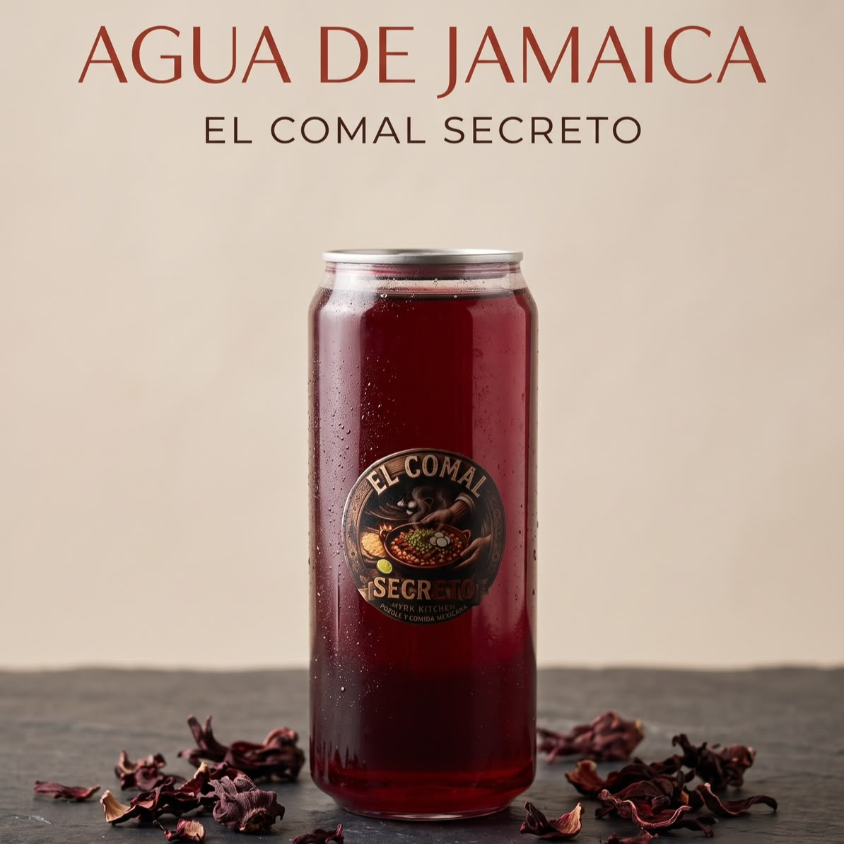 Agua de Jamaica 500 Ml