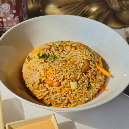 Arroz Frito con Pollo
