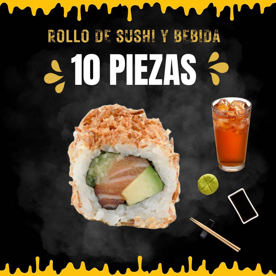 Rollo FISH🐠 + Té Frío (10 Unidades)
