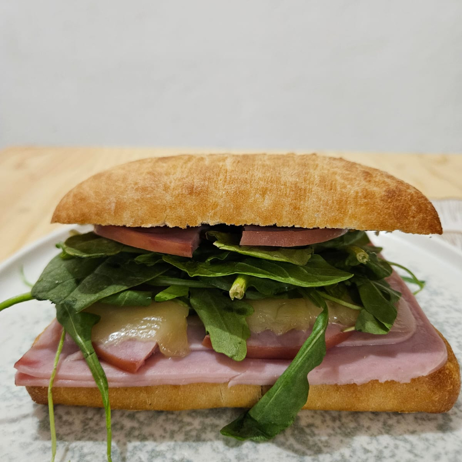 Chapata Sabor y Castigo (de jamón de pierna)