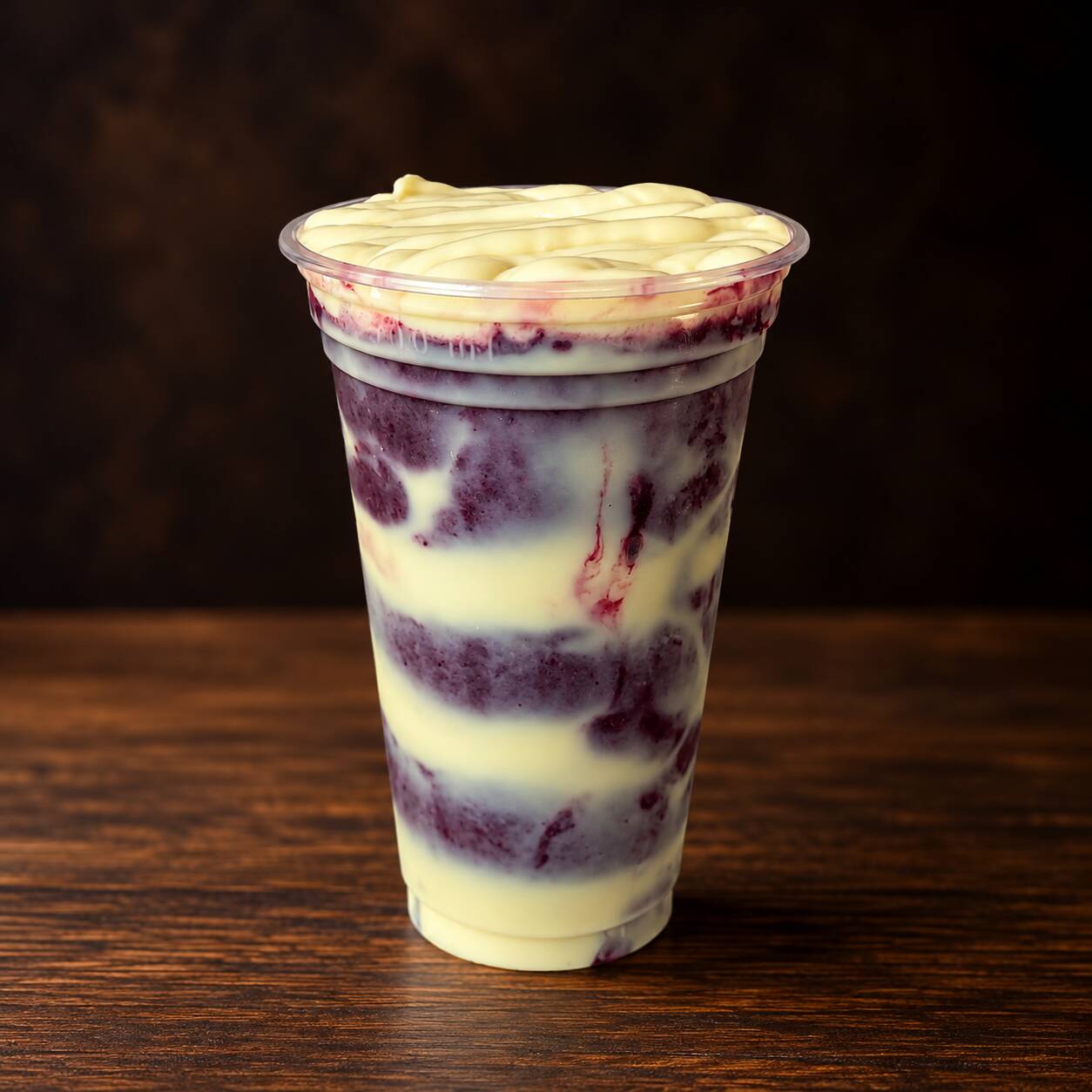Delicioso açai trufado com creme de ninho.