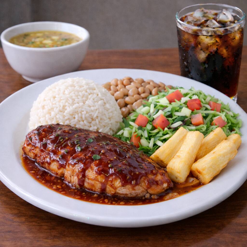 Pechuga en Salsa BBQ