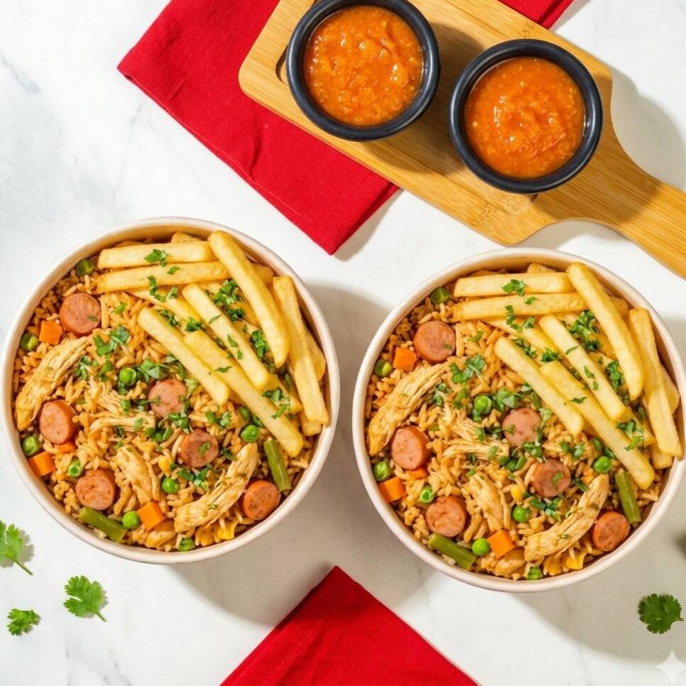 Combo Mundiaslista 2 Arroz con Pollo
