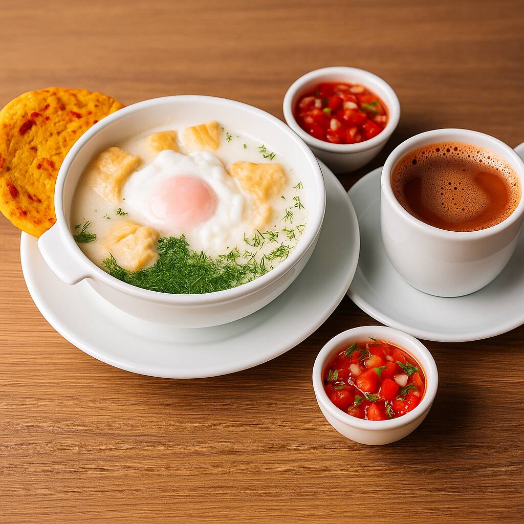 Combo Caldo con Huevo