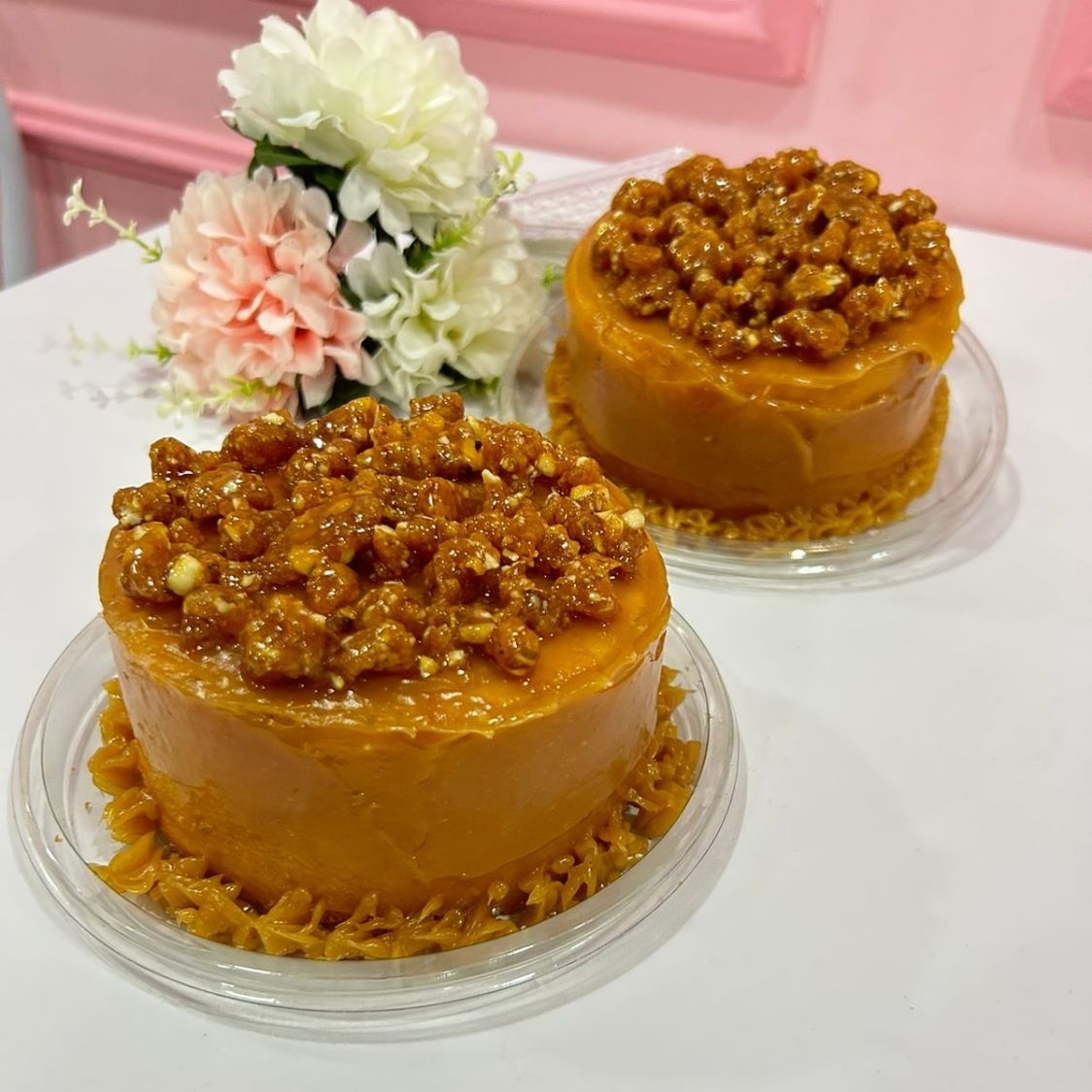Torta de Naranja peq Arequipe y Parline de Almendr