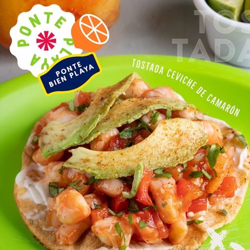 Tostada Ceviche Mixto