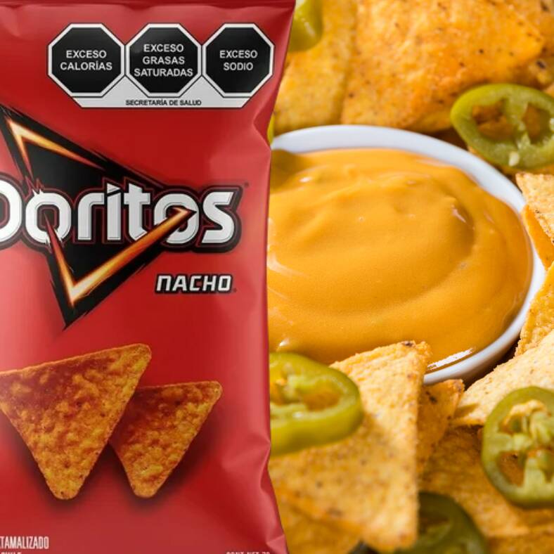 Doritos Nachos con Queso Amarillo Ricos