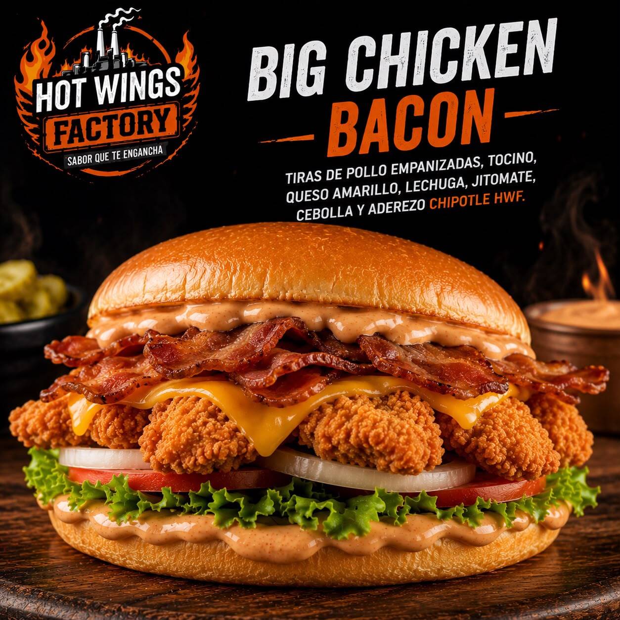 BIG CHICKEN BACON