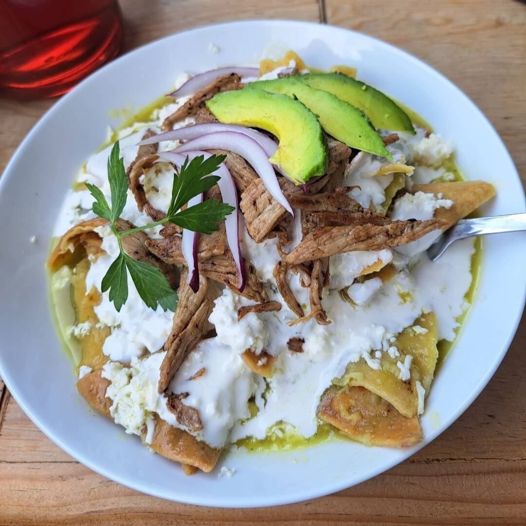 Chilaquiles Verdes Platillo