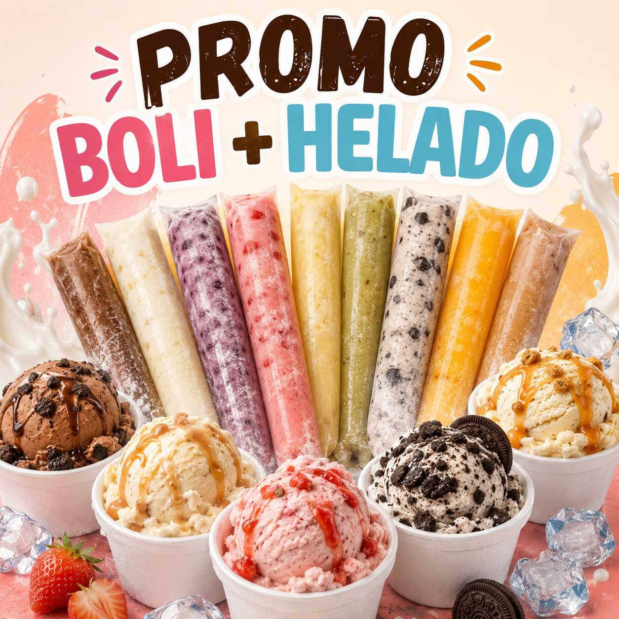PROMO HELADO + BOLI
