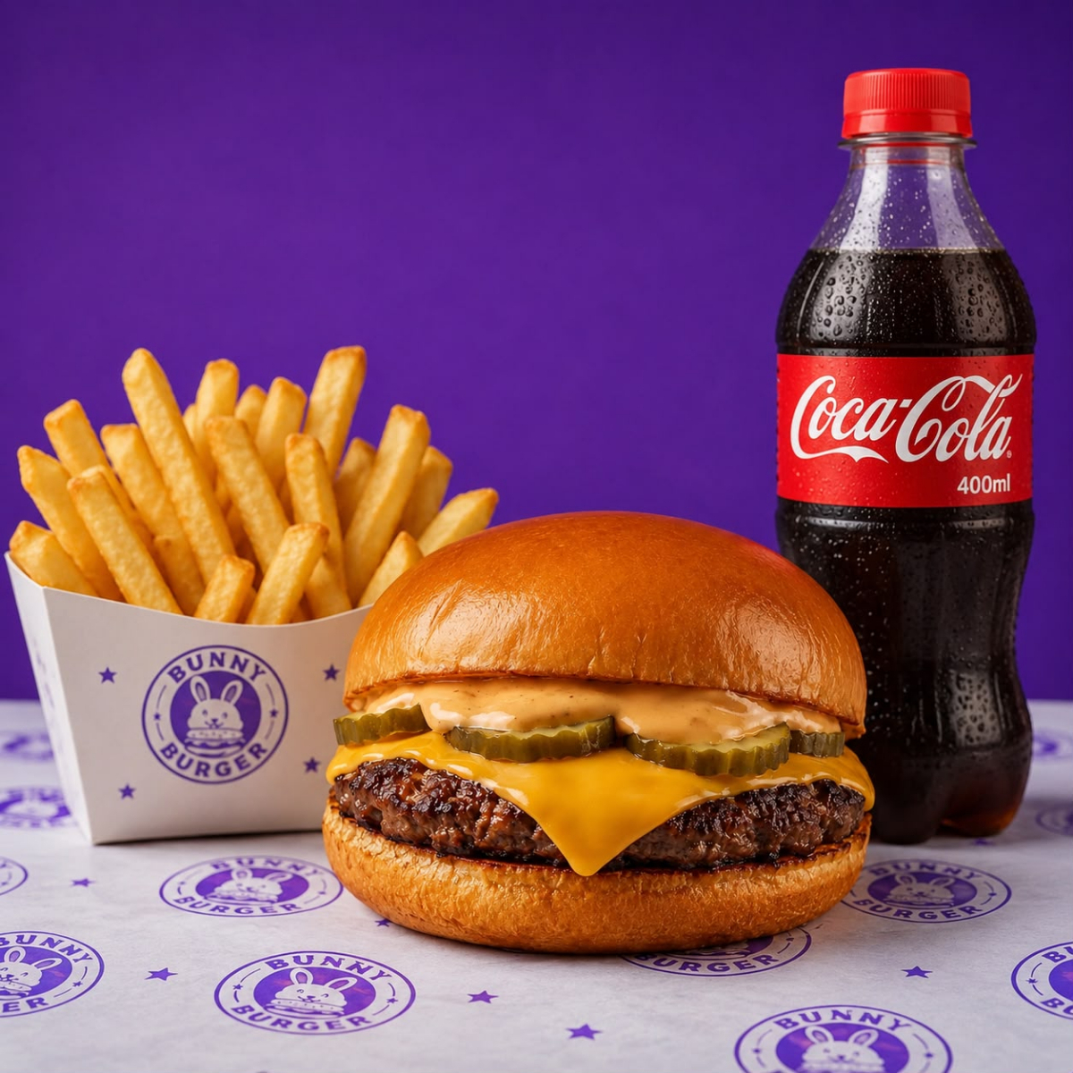 Combo Bunny Cheeseburger