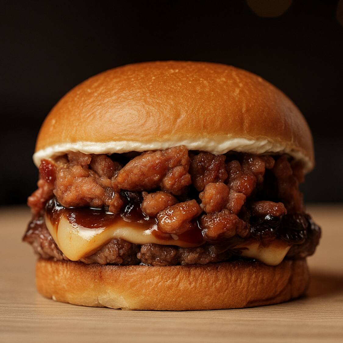 Hamburguesa Dulce Santarrosana