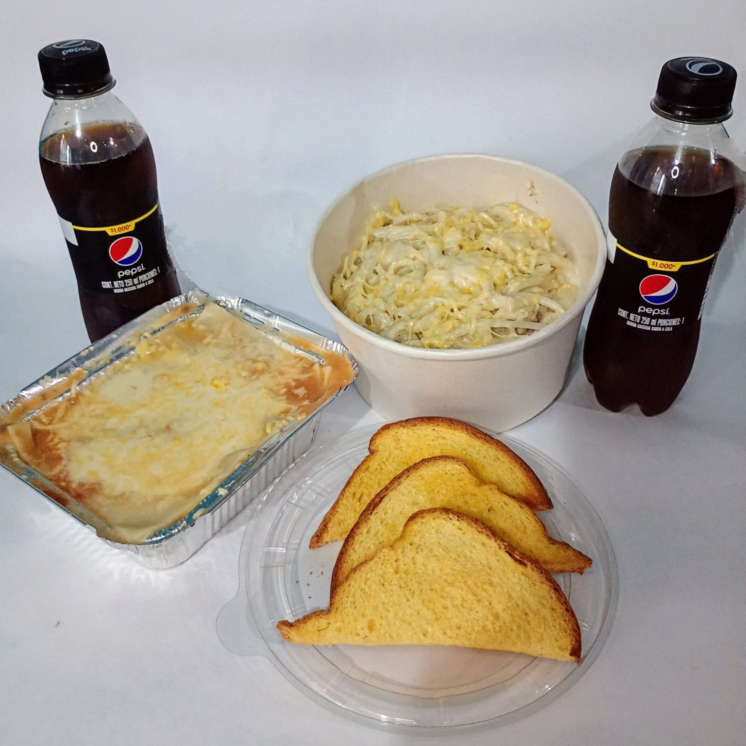 Combo: Lasaña Mixta y Pasta de Pollo