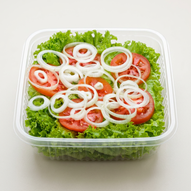 Salada grande alface,cebola,tomate