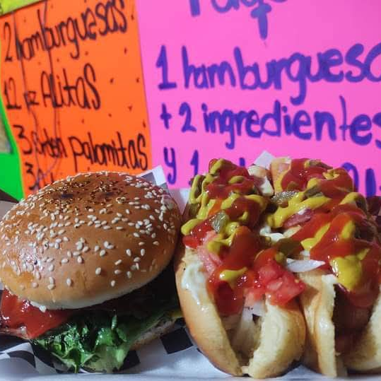 Hamburguesa Sencilla + 2 Hot Dogs Sencillos