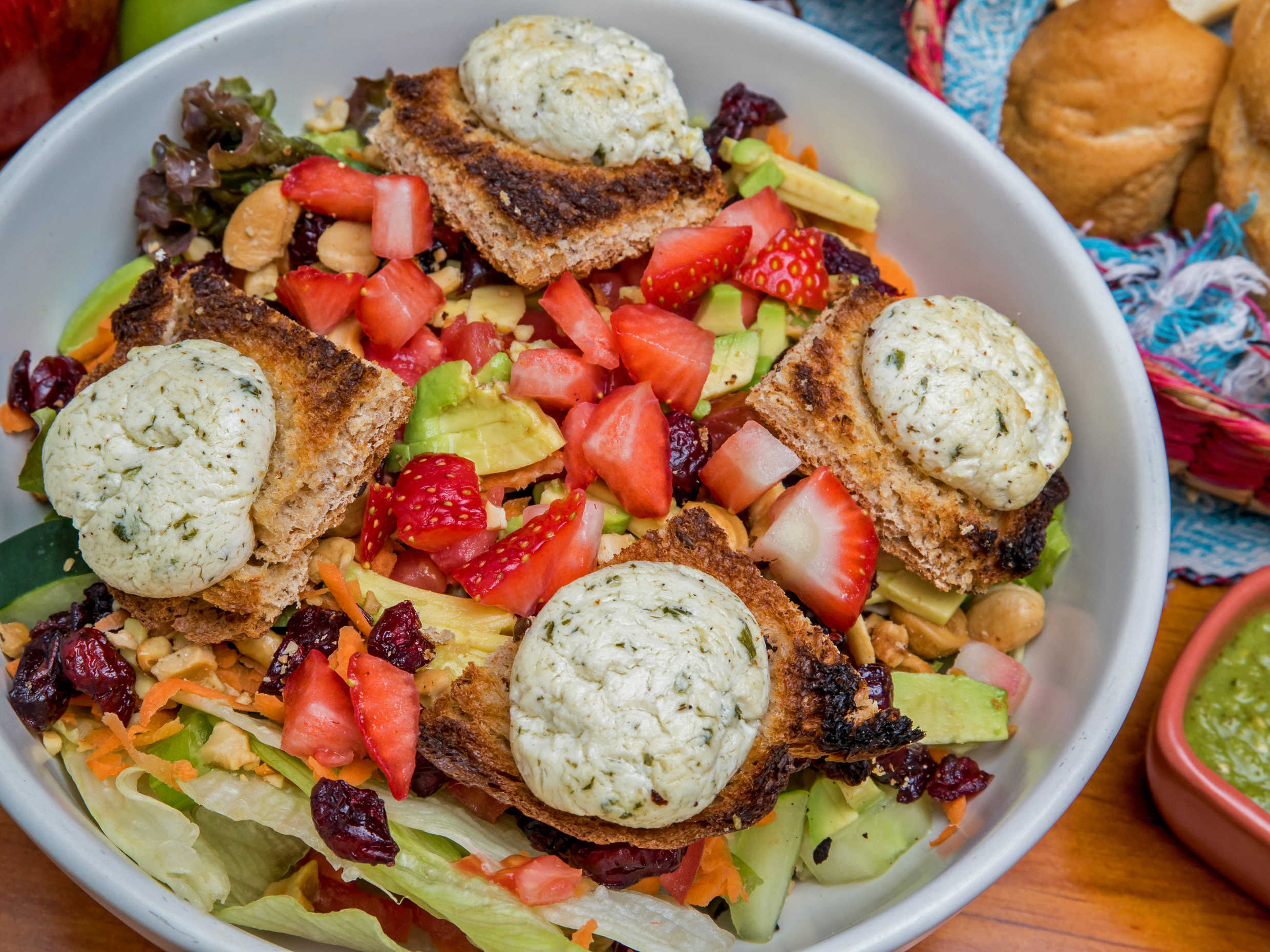 Ensalada de Queso de Cabra