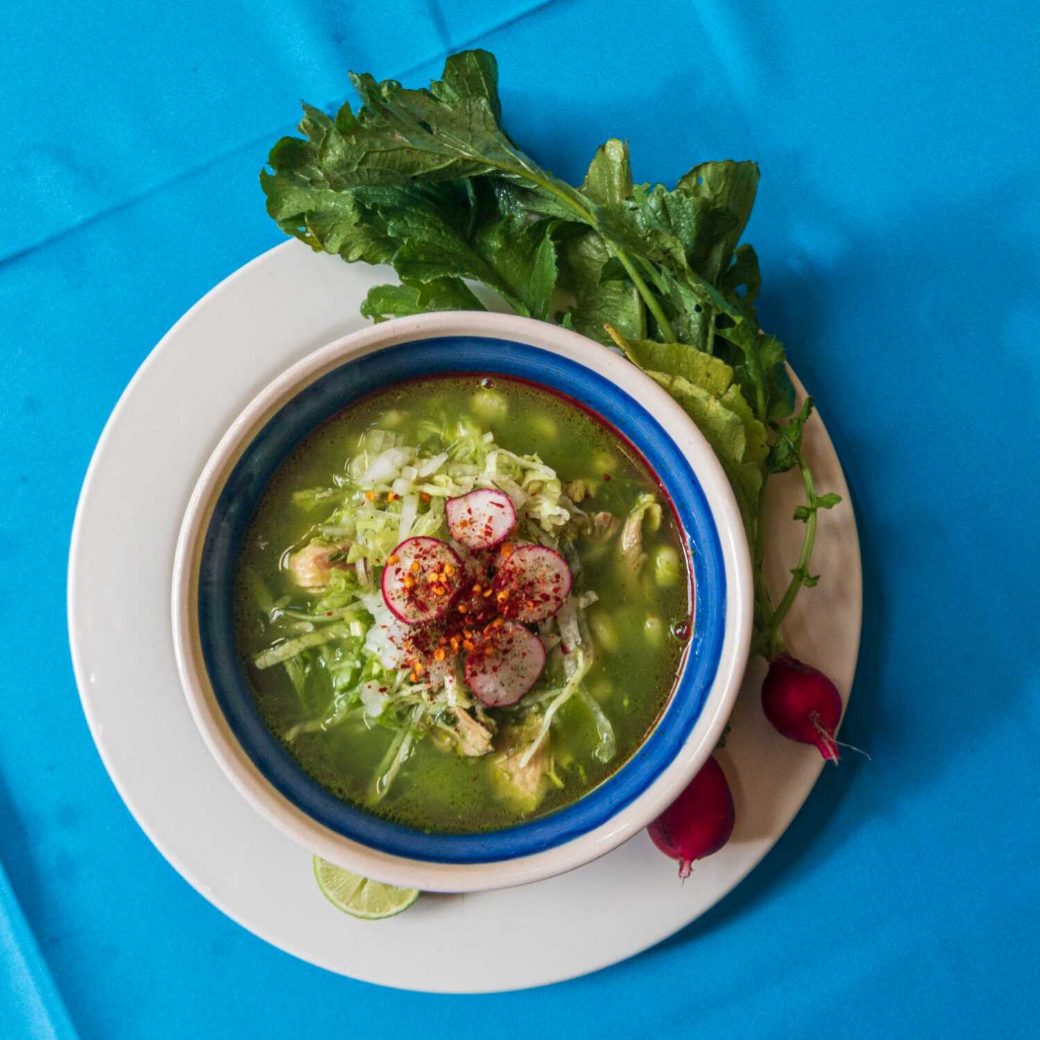 Pozole Verde de Pollo Litro