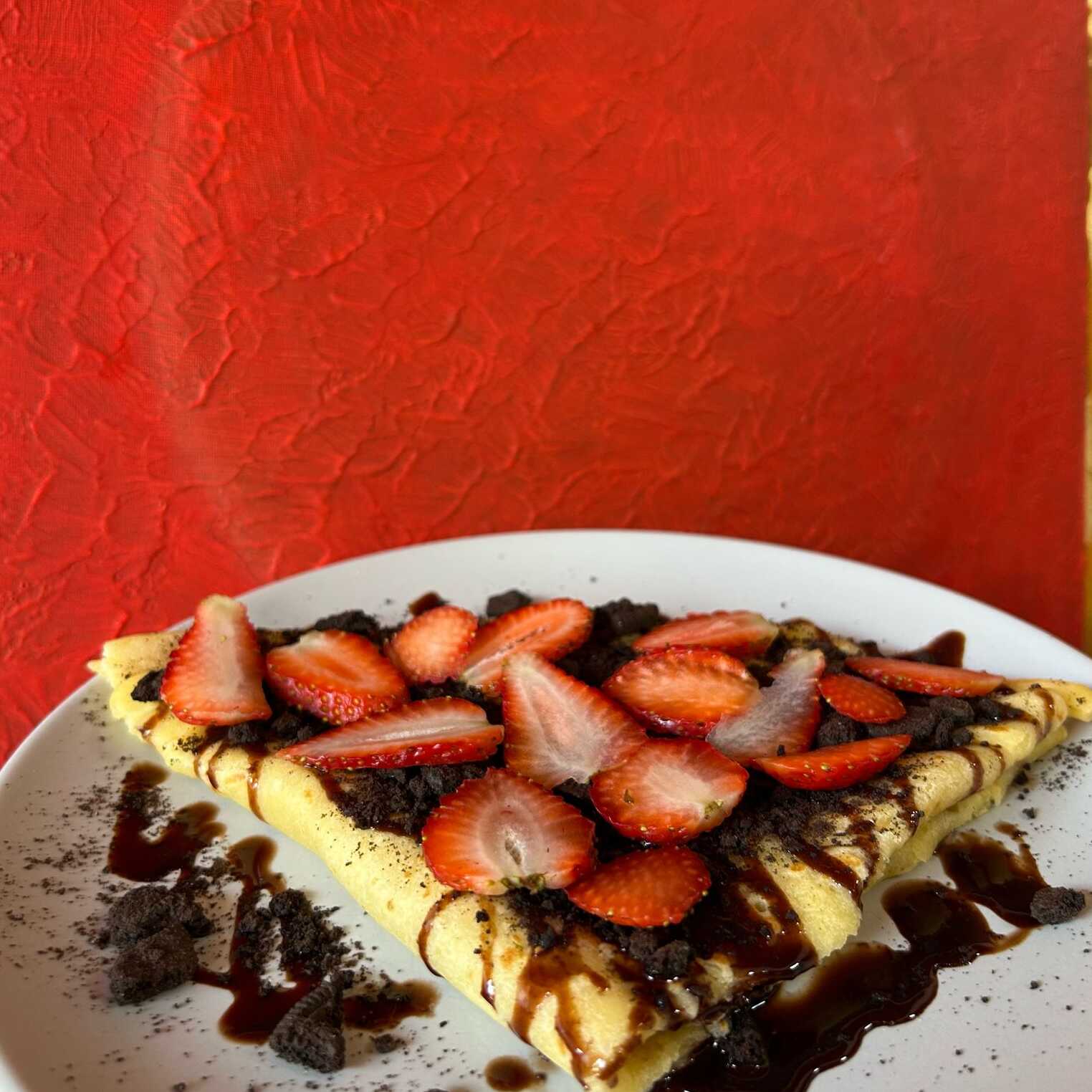Crepa De NUTELLA, PHILADELPHIA Y FRESA
