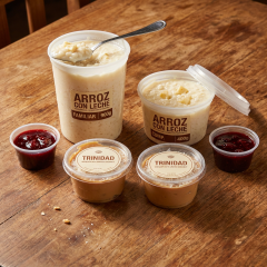 Combo Arroz con Leche + 4 Toppings