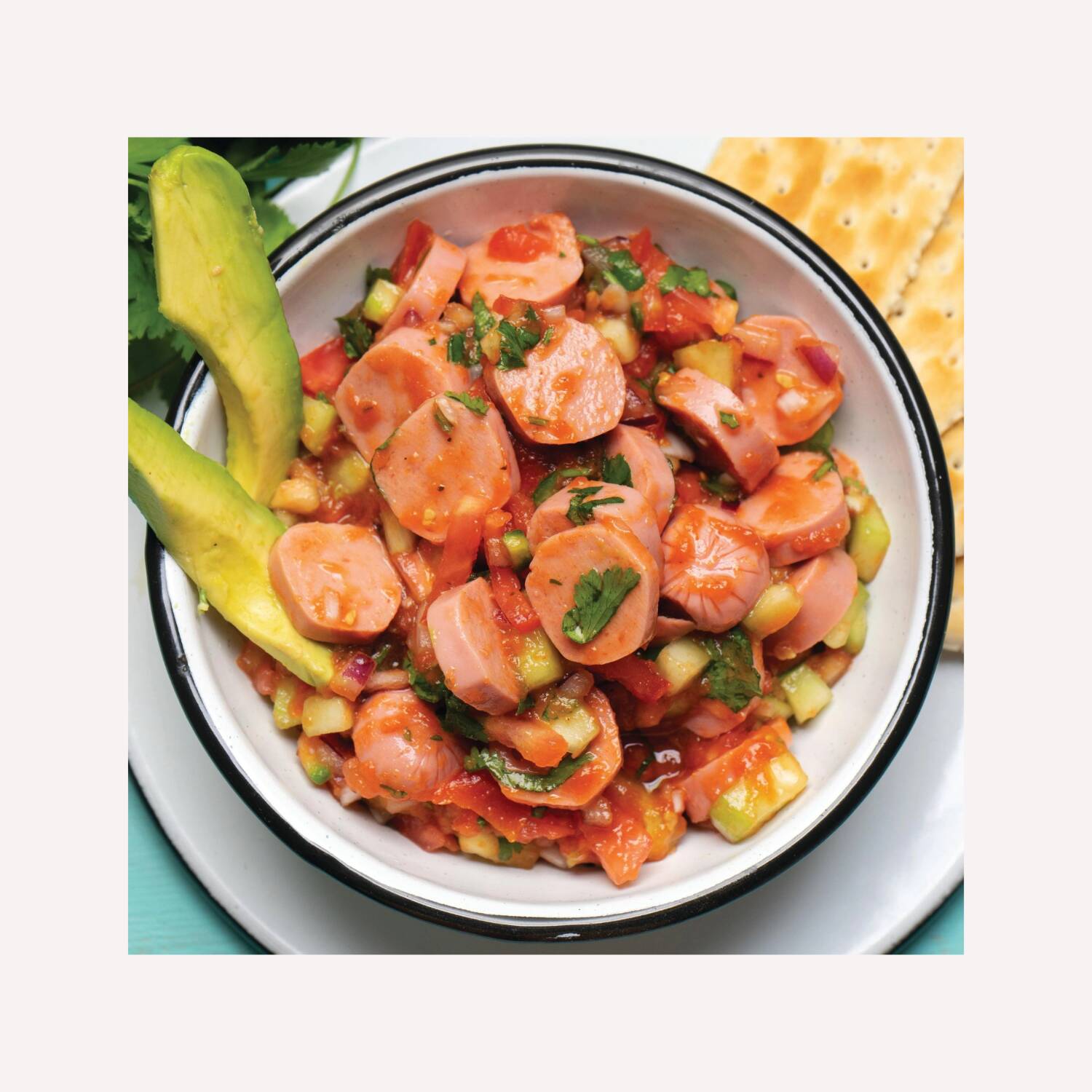 Comida Salchichas a la Mexicana