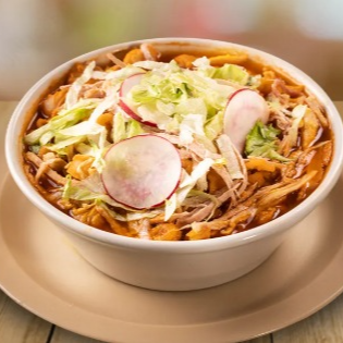 Pozole Rojo Chico