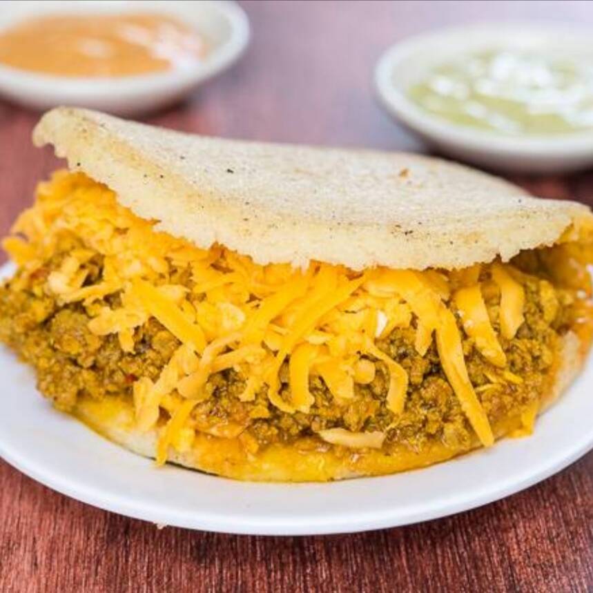 Arepa de Carne Molida