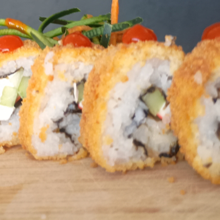 Tampico empanizado maki