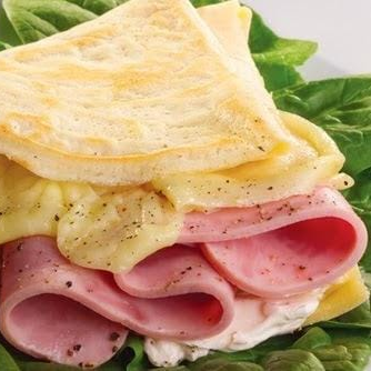 Crepa Philadelphia con Jamón