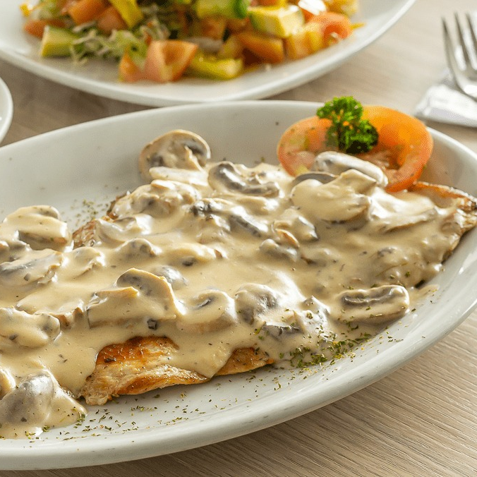 Pechuga en champiñon