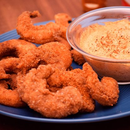 Camarones Empanizados