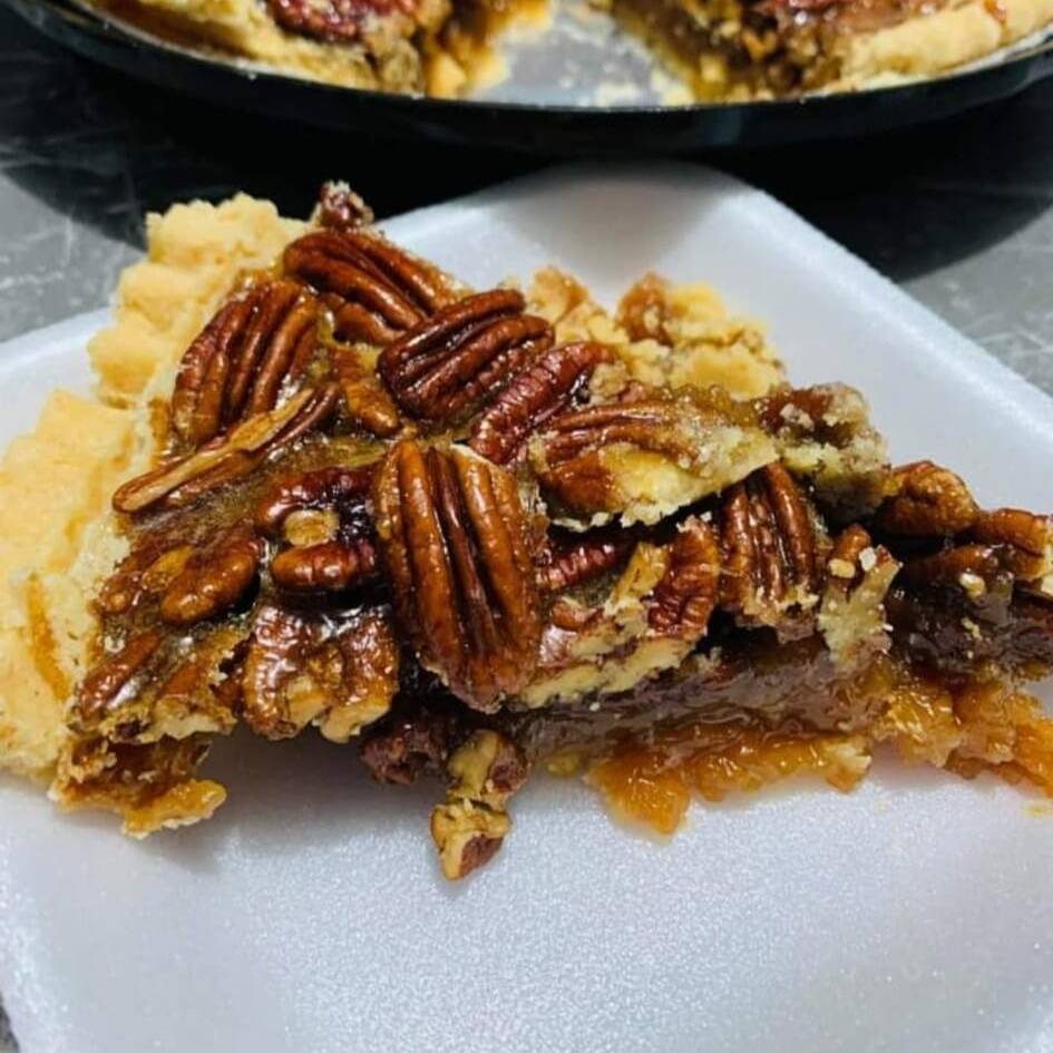 Rebanada de Pay de Nuez