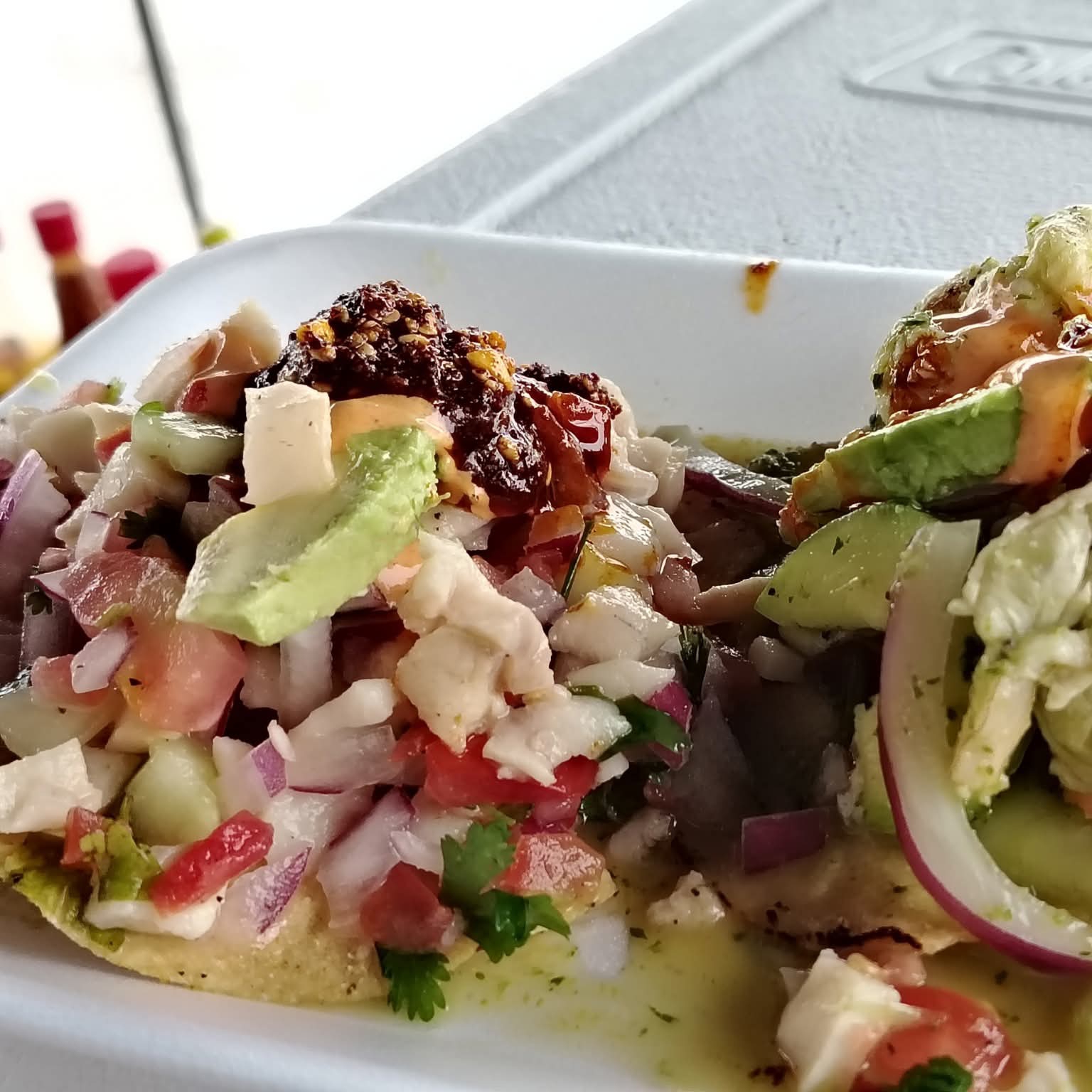 Tostada Ceviche Pescado