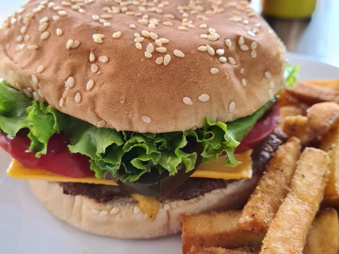 Hamburguesa Sencilla de Res