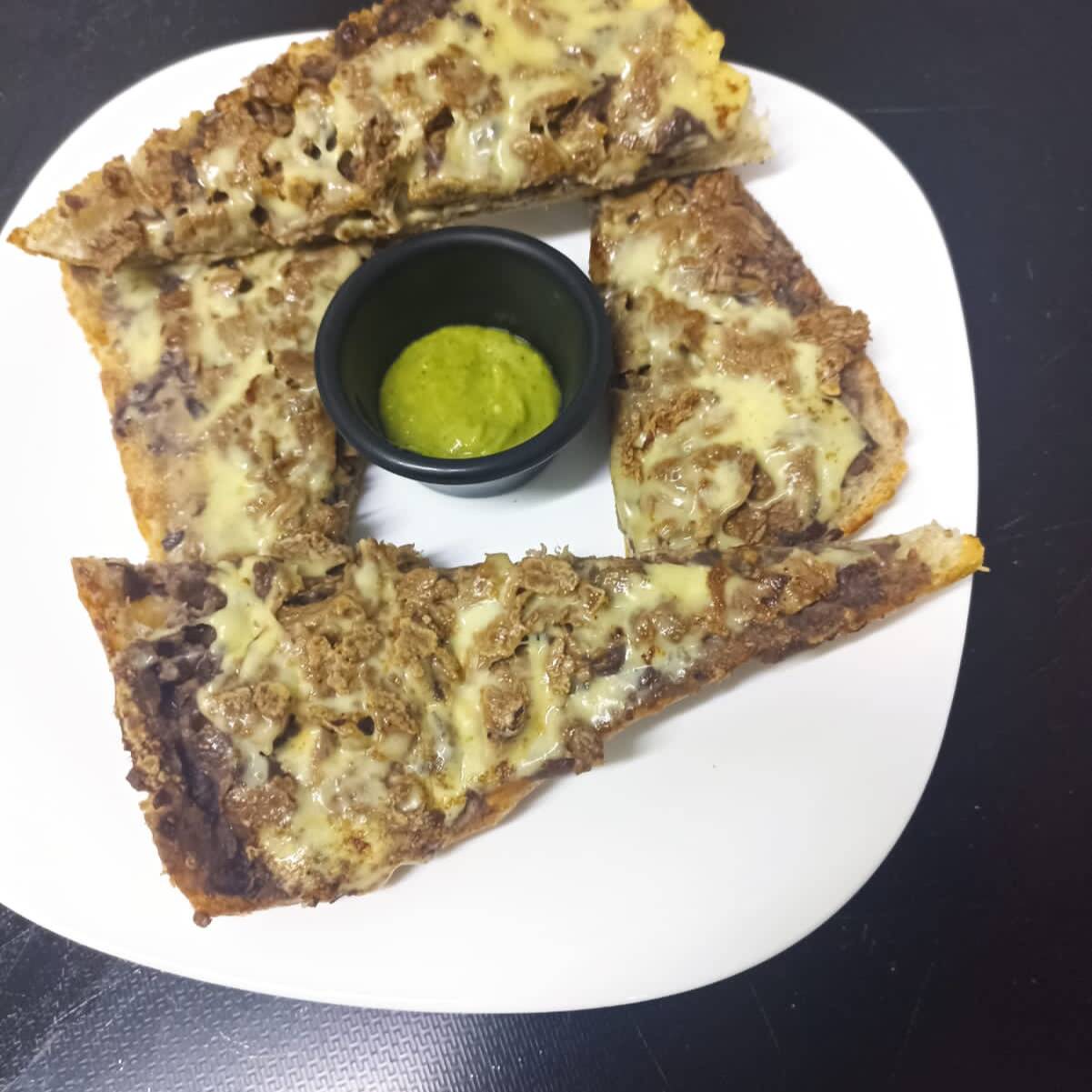 Mollete Bistec con pan de la casa