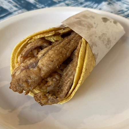 Taco de Milanesa de Cerdo