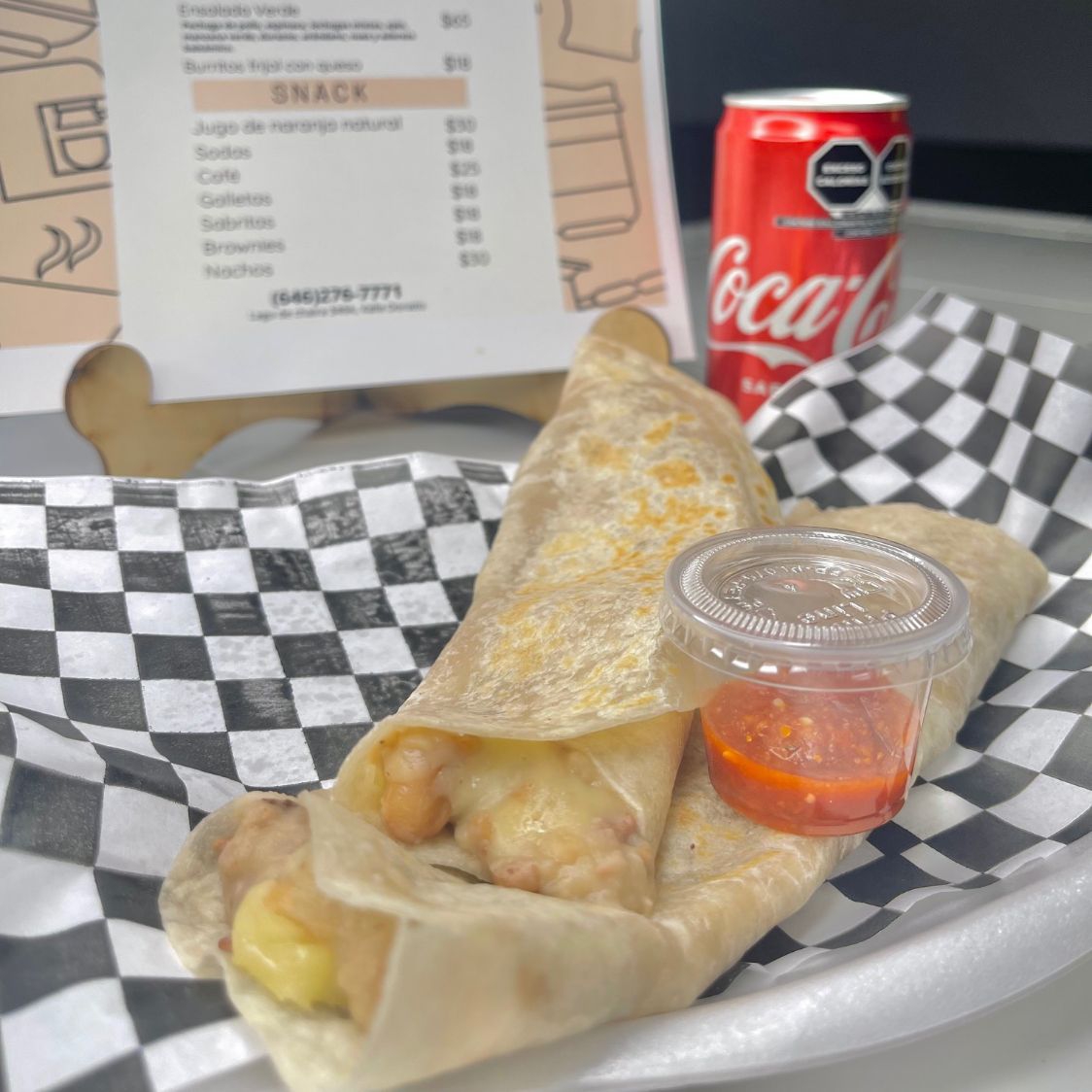 Burrito de Fríjol con Queso 🌯