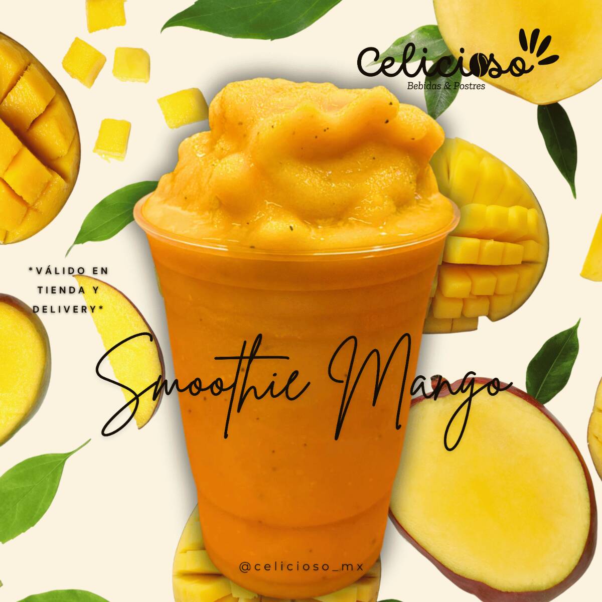 Smoothie Mango 16 oz