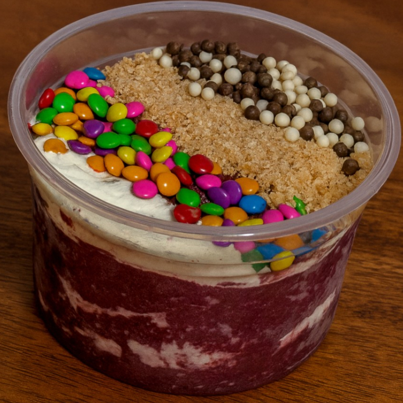1 litro de açai com ate 4 super adicionais