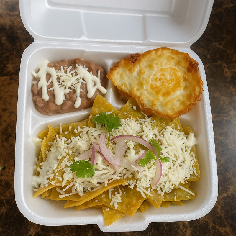 CHILAQUILES🫑VERDES🫑MEDIANO