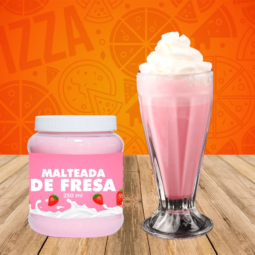 Malteada De Fresa 250 ml