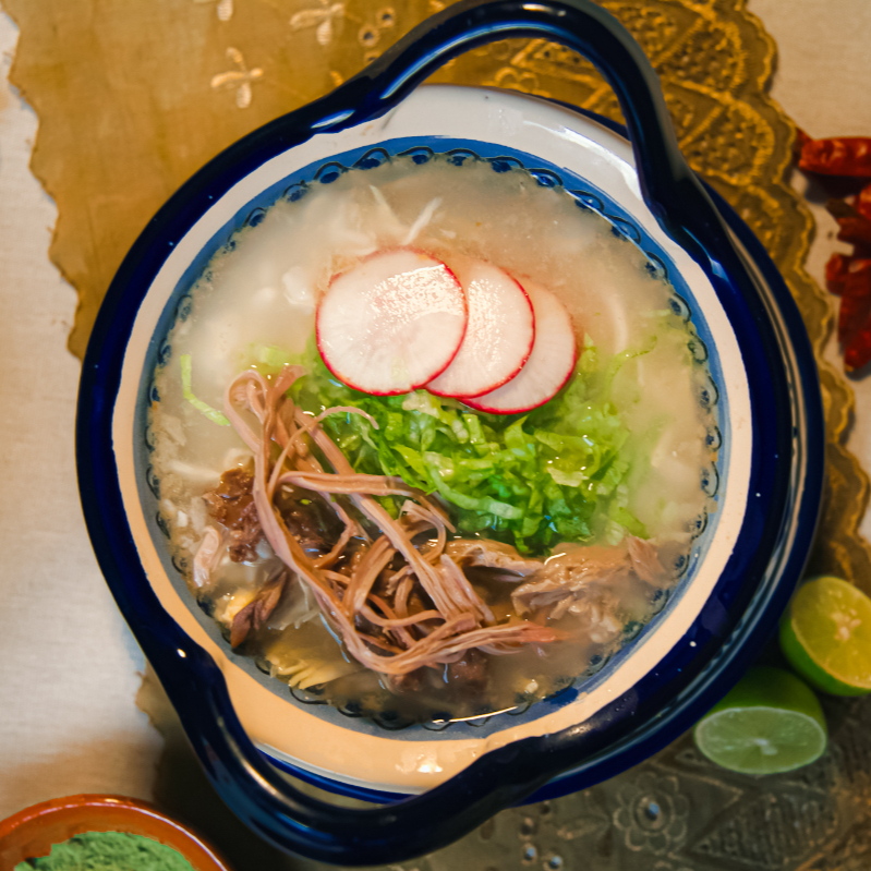 Medio Litro Pozole Blanco