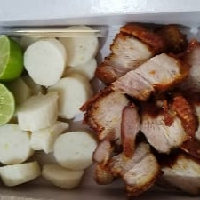 CHICHARRON ASADO AL BARRIL