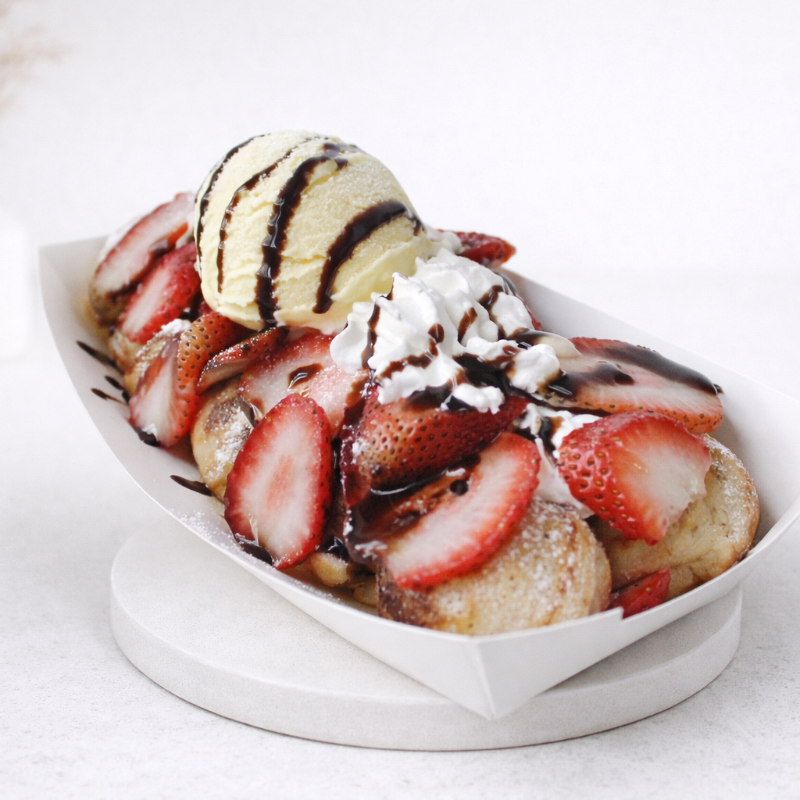 Mini Hot Cakes en pelotita