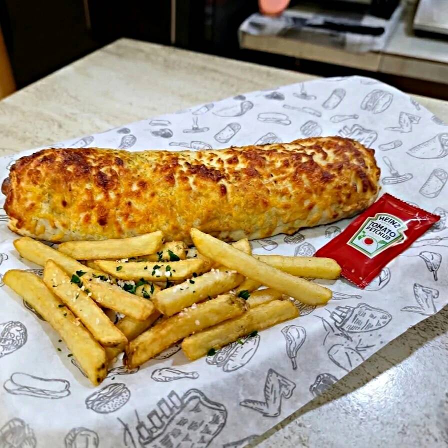 Chicken Bake Costco con Papas