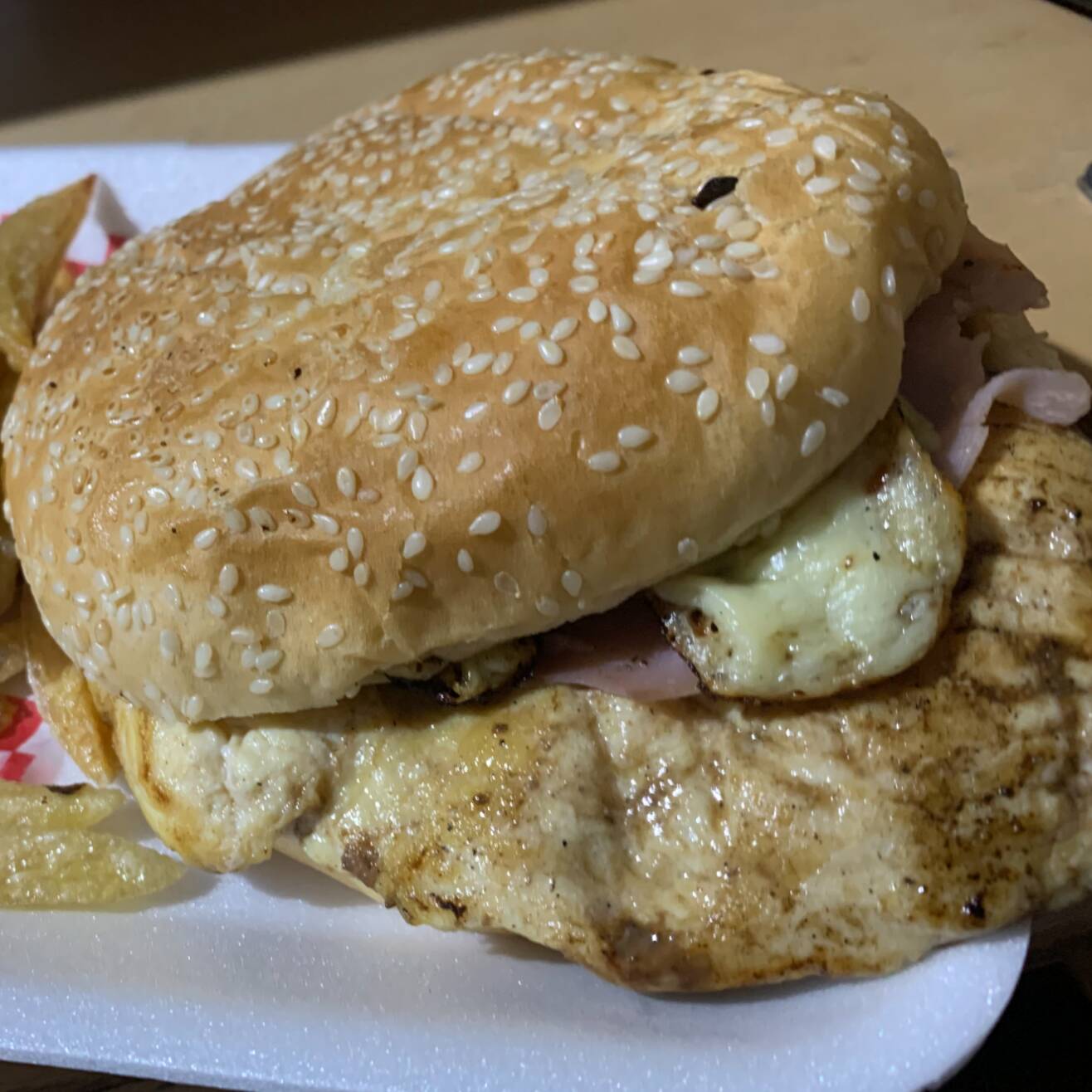 Hamburguesa de Pollo