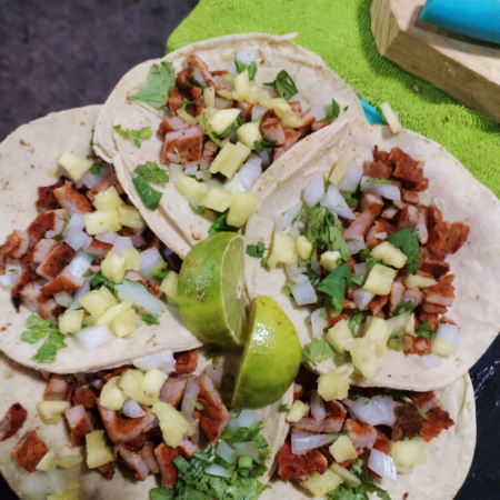 TACOS DE ASADA