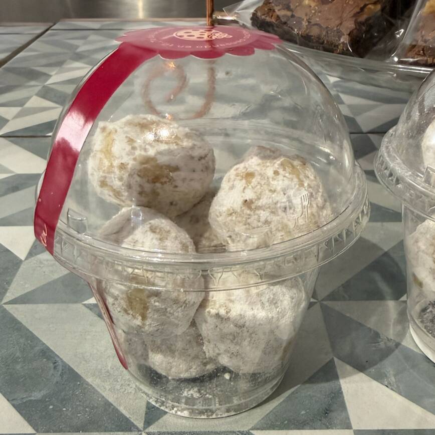 Vasito galletas de nuez