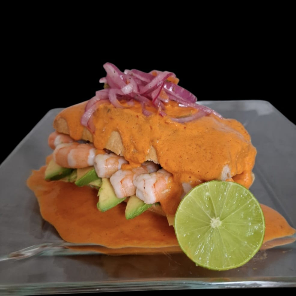 Torta de Camarón Bañada