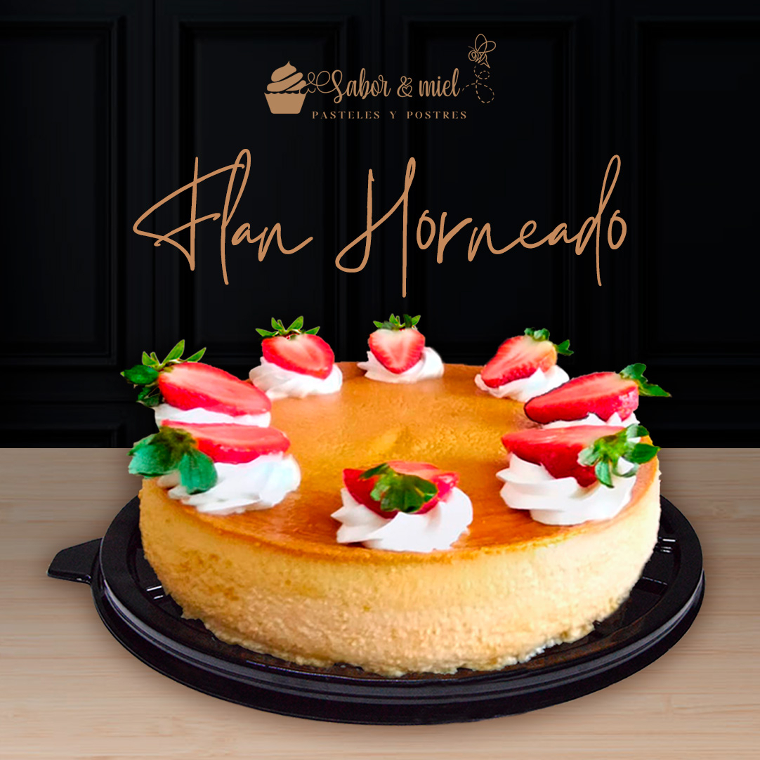 Flan Horneado